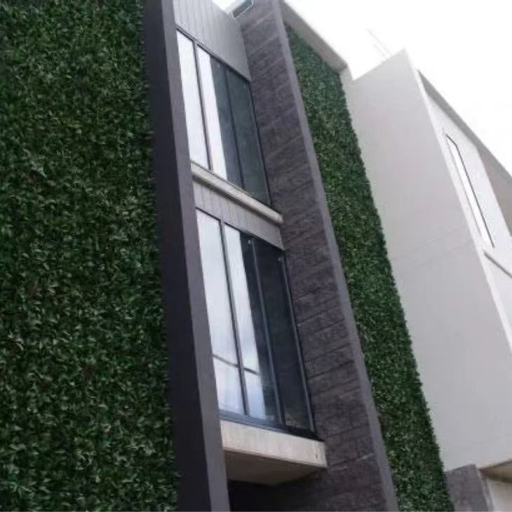 Photinia Artificial Vertical Garden Green Wall Panel 40×40in 11 SQ FT – UV Resistant – Commercial Grade high quality