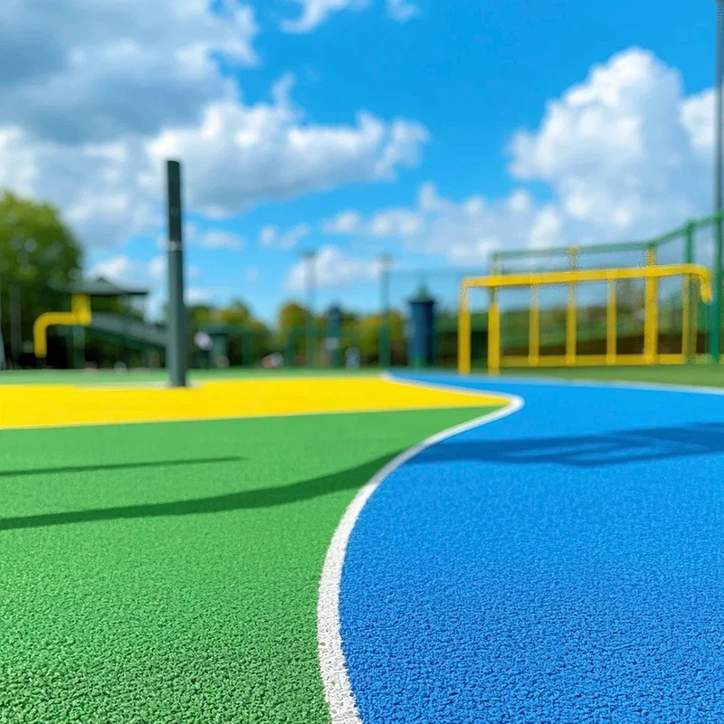 Vorgefertigte Sportoberfläche speziell für Fitnesstraining entwickelt